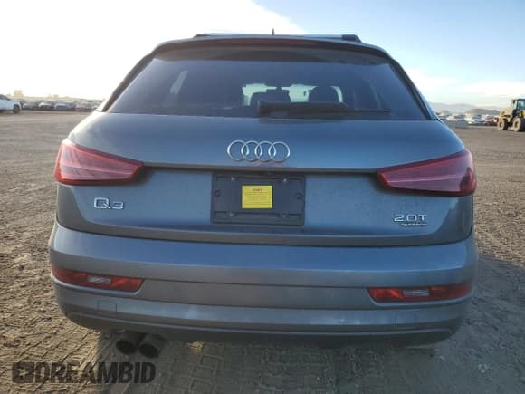 ✅ 2016 Audi Q3 Premium Plus • VIN: WA1EFCFSXGR010758 • Lot: 87459645. Listed on Copart with 104,323 mi. Free auction sales archive from the USA and detailed vehicle history report at DreamBid. Image 6.