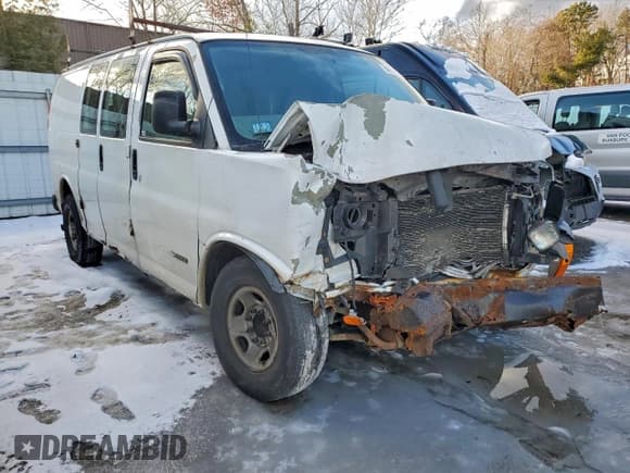 ✅ 2006 Chevrolet Express Cargo • VIN: 1GCGG25V861250146 • Lot: 94703145. Listed on Copart with Not provided. Free auction sales archive from the USA and detailed vehicle history report at DreamBid. Image 4.