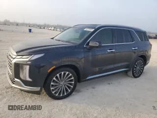 ✅ 2024 Hyundai Palisade Calligraphy • VIN: KM8R74GE6RU653901 • Лот: 85735954. Опубликован ранее на Copart с пробегом 10 608 миль. Бесплатный доступ к архиву аукционных продаж из США и подробный отчёт об истории автомобиля на DreamBid. Изображение 1.