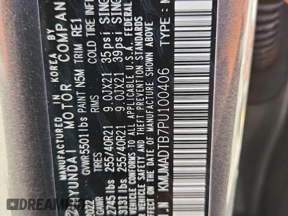 ✅ 2023 Genesis GV70 2.5T • VIN: KMUMADTB7PU100406 • Lot: 92157065. Listed on Copart with 39,810 mi. Free auction sales archive from the USA and detailed vehicle history report at DreamBid. Image 12.