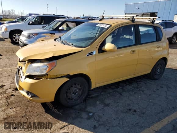 2010 Chevrolet Aveo 1LT с VIN KL1TD6DE1AB102530, выставлен на аукционе Copart как лот 81605214 с пробегом 81 889 миль миль и Чистый • Clean title. История ставок и продаж доступна на DreamBid. Изображение 1.