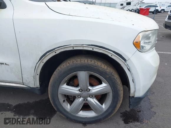 ✅ 2013 Dodge Durango Citadel • VIN: 1C4RDJEG0DC562928 • Lot: 43750018. Listed on IAAI with 161,794 mi. Free auction sales archive from the USA and detailed vehicle history report at DreamBid. Image 6.