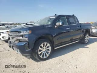 ✅ 2022 Chevrolet Silverado 1500 High Country • VIN: 1GCUYHED4NZ235024 • Lot: 87676305. Wystawiony na Copart z przebiegiem 44 990 mil. Bezpłatny archiwum sprzedaży aukcyjnych z USA i szczegółowy raport historii pojazdu na DreamBid. Zdjęcie 1.