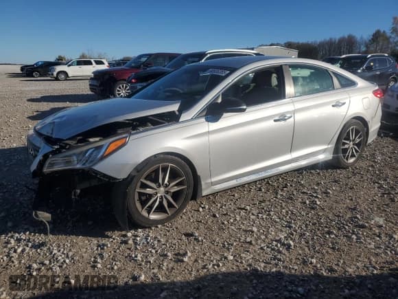 ✅ 2015 Hyundai Sonata Sport • VIN: 5NPE34AB1FH224023 • Lot: 90606385. Listed on Copart with 189,634 mi. Free auction sales archive from the USA and detailed vehicle history report at DreamBid. Image 1.