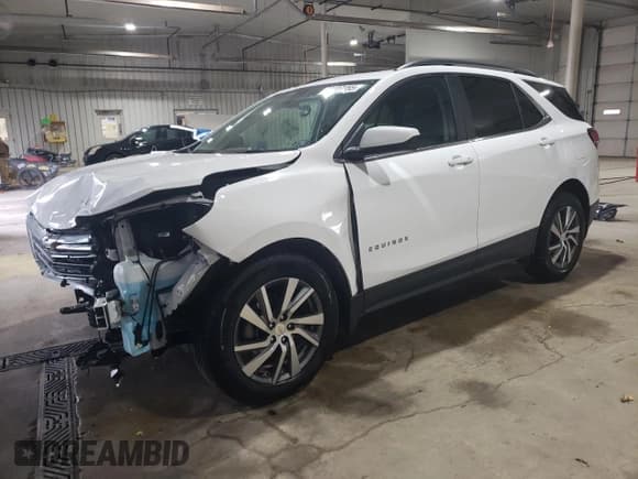 ✅ 2024 Chevrolet Equinox LT • VIN: 3GNAXUEG0RL351494 • Лот: 90427455. Опубликован ранее на Copart с пробегом 6 805 миль. Бесплатный доступ к архиву аукционных продаж из США и подробный отчёт об истории автомобиля на DreamBid. Изображение 1.
