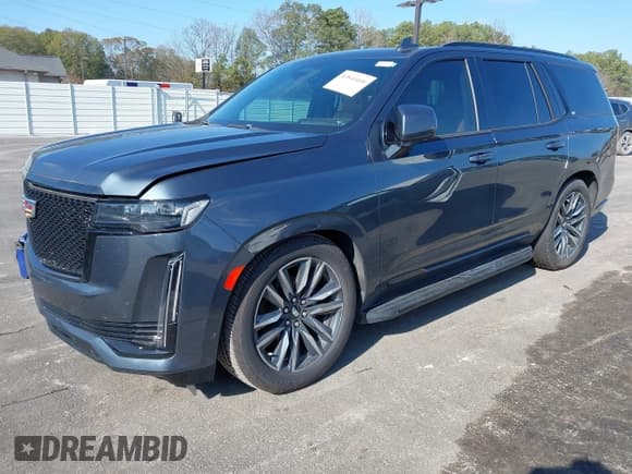 ✅ 2021 Cadillac Escalade • VIN: 1GYS4FKT6MR333998 • Lot: 43846400. Listed on IAAI with 140,123 mi. Free auction sales archive from the USA and detailed vehicle history report at DreamBid. Image 2.