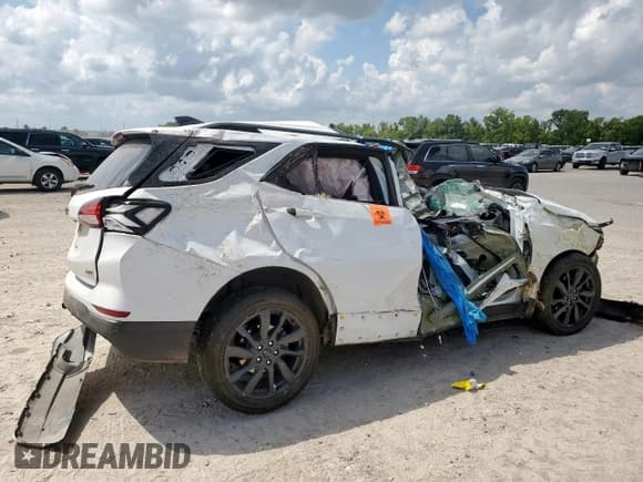 ✅ 2023 Chevrolet Equinox RS • VIN: 3GNAXMEG5PS124353 • Lot: 80123075. Listed on Copart with Not provided. Free auction sales archive from the USA and detailed vehicle history report at DreamBid. Image 3.