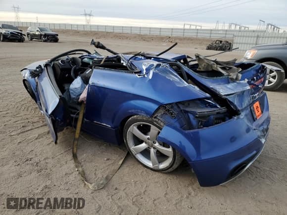 ✅ 2012 Audi TT RS 2.5T • VIN: TRUB3AFK1C1900280 • Lot: 83781514. Listed on Copart with Not provided. Free auction sales archive from the USA and detailed vehicle history report at DreamBid. Image 2.