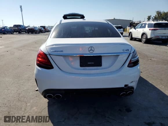 ✅ 2020 Mercedes-Benz C 43 AMG • VIN: 55SWF6EB7LU334777 • Lot: 93619815. Wystawiony na Copart z przebiegiem 82 866 mil. Bezpłatny archiwum sprzedaży aukcyjnych z USA i szczegółowy raport historii pojazdu na DreamBid. Zdjęcie 6.