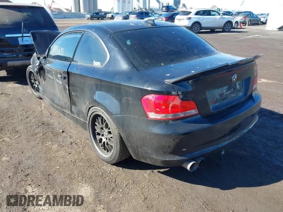 ✅ 2012 BMW 1 Series 128i • VIN: WBAUP9C59CVL91422 • Lot: 41563676. Listed on IAAI with 168,850 mi. Free auction sales archive from the USA and detailed vehicle history report at DreamBid. Image 3.