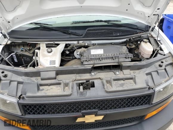 ✅ 2023 Chevrolet Express Cargo • VIN: 1GCWGAFP5P1251682 • Лот: 80459745. Опубликован ранее на Copart с пробегом 34 001 миль. Бесплатный доступ к архиву аукционных продаж из США и подробный отчёт об истории автомобиля на DreamBid. Изображение 12.