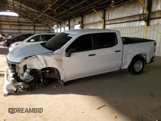 ✅ 2022 Chevrolet Silverado 1500 Work Truck • VIN: 1GCPAAEK3NZ646213 • Lot: 43365685. Wystawiony na Copart z przebiegiem 76 132 mil. Bezpłatny archiwum sprzedaży aukcyjnych z USA i szczegółowy raport historii pojazdu na DreamBid. Zdjęcie 1.