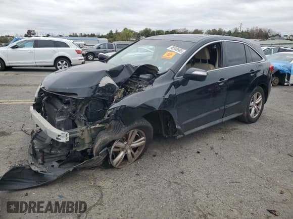 ✅ 2013 Acura RDX • VIN: 5J8TB3H35DL014652 • Lot: 86588965. Listed on Copart with Not provided. Free auction sales archive from the USA and detailed vehicle history report at DreamBid. Image 1.