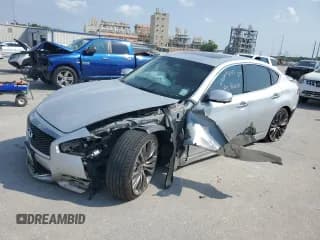 ✅ 2019 Infiniti Q70 Luxe • VIN: JN1BY1AP1KM500136 • Lot: 59349665. Listed on Copart with Not provided. Free auction sales archive from the USA and detailed vehicle history report at DreamBid. Image 1.