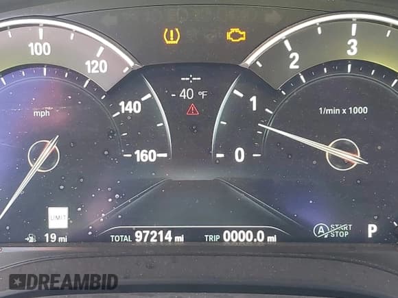 ✅ 2019 BMW 5 Series 540i • VIN: WBAJE5C58KWW28427 • Lot: 42853012. Listed on IAAI with 97,214 mi. Free auction sales archive from the USA and detailed vehicle history report at DreamBid. Image 16.