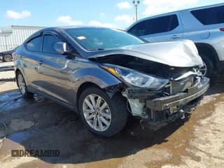 ✅ 2014 Hyundai Elantra SE • VIN: 5NPDH4AE0EH468008 • Lot: 43308194. Listed on IAAI with 105,605 mi. Free auction sales archive from the USA and detailed vehicle history report at DreamBid. Image 1.