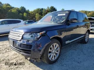 ✅ 2016 Land Rover Range Rover HSE • VIN: SALGS2PF5GA307191 • Lot: 85819085. Listed on Copart with 78,599 mi. Free auction sales archive from the USA and detailed vehicle history report at DreamBid. Image 1.