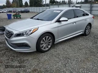 ✅ 2015 Hyundai Sonata Sport • VIN: 5NPE34AF0FH220435 • Lot: 84600115. Listed on Copart with 70,092 mi. Free auction sales archive from the USA and detailed vehicle history report at DreamBid. Image 1.