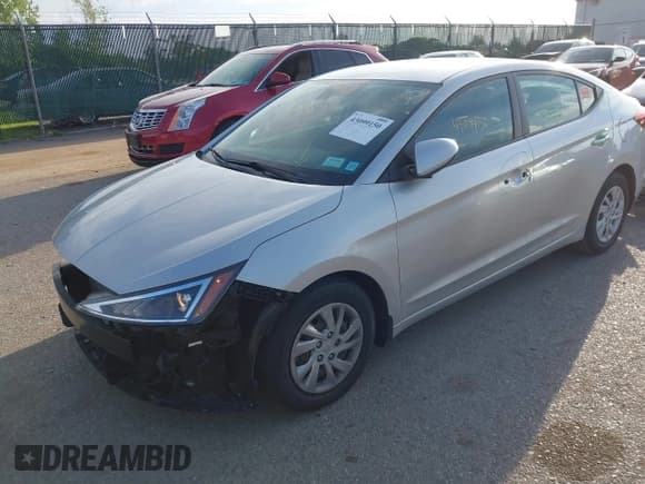 ✅ 2020 Hyundai Elantra SE • VIN: 5NPD74LF0LH522171 • Lot: 43099150. Listed on IAAI with 20,654 mi. Free auction sales archive from the USA and detailed vehicle history report at DreamBid. Image 2.
