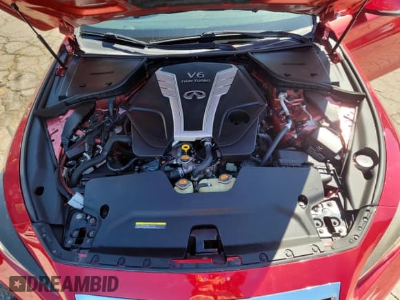 ✅ 2017 Infiniti Q50 Red Sport 400 • VIN: JN1FV7ARXHM871674 • Lot: 70320715. Wystawiony na Copart z przebiegiem 56 637 mil. Bezpłatny archiwum sprzedaży aukcyjnych z USA i szczegółowy raport historii pojazdu na DreamBid. Zdjęcie 11.