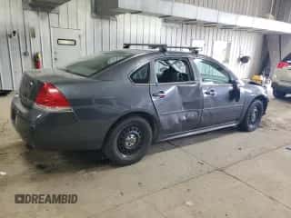 2010 Chevrolet Impala Police Police with VIN 2G1WD5EM4A1166639, listed as a Copart auction lot 59089155 with 65,126 mi miles and Non repairable. Bid and sale history available at DreamBid. Image 3.