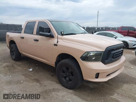 ✅ 2015 Ram 1500 Express • VIN: 1C6RR6KT6FS654450 • Lot: 41342835. Listed on IAAI with 147,336 mi. Free auction sales archive from the USA and detailed vehicle history report at DreamBid. Image 1.
