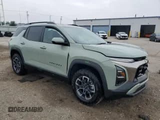 ✅ 2025 Chevrolet Equinox FWD ACTIV • VIN: 3GNAXKEG9SL143639 • Lot: 60607225. Wystawiony na Copart z przebiegiem Nie podano. Bezpłatny archiwum sprzedaży aukcyjnych z USA i szczegółowy raport historii pojazdu na DreamBid. Zdjęcie 4.