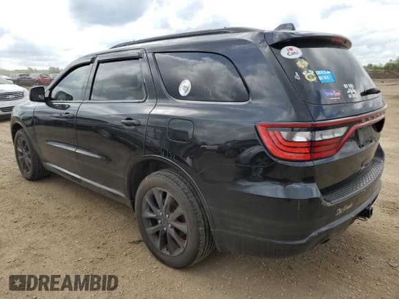 ✅ 2018 Dodge Durango GT • VIN: 1C4RDJDG0JC496152 • Lot: 70062985. Listed on Copart with 104,383 mi. Free auction sales archive from the USA and detailed vehicle history report at DreamBid. Image 2.