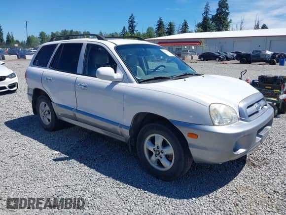 2005 Hyundai Santa Fe GLS z VIN KM8SC73EX5U003712, wystawiony jako IAAI lot #42591571 z przebiegiem 133 068 mil mil oraz . Historia ofert i sprzedaży dostępna na DreamBid. Obrazek 1.