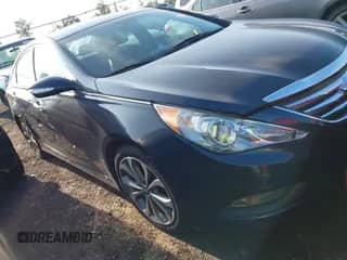 2014 Hyundai Sonata Limited with VIN 5NPEC4AC1EH834561, listed as a IAAI auction lot 42967479 with 112,289 mi miles and . Bid and sale history available at DreamBid. Image 1.