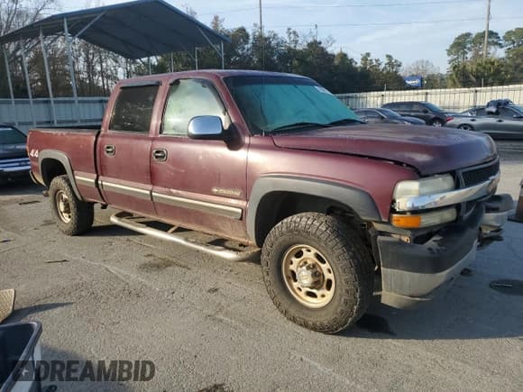 ✅ 2001 Chevrolet Silverado 2500HD LT3 • VIN: 1GCHK23G41F134350 • Lot: 43983175. Listed on Copart with 231,383 mi. Free auction sales archive from the USA and detailed vehicle history report at DreamBid. Image 4.