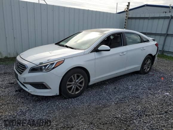 2016 Hyundai Sonata SE z VIN 5NPE24AF5GH403642, wystawiony jako Copart lot #55575015 z przebiegiem 147 462 mil mil oraz Szkoda całkowita • Salvage title. Historia ofert i sprzedaży dostępna na DreamBid. Obrazek 1.