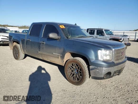 2007 GMC Sierra 1500 SLT with VIN 2GTEC13J671534478, listed as a Copart auction lot 87047235 with 233,555 mi miles and Clean title. Bid and sale history available at DreamBid. Image 4.
