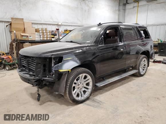 2020 Chevrolet Tahoe Premier with VIN 1GNSKCKJ7LR104163, listed as a Copart auction lot 49161335 with 66,135 mi miles and Salvage title. Bid and sale history available at DreamBid. Image 1.