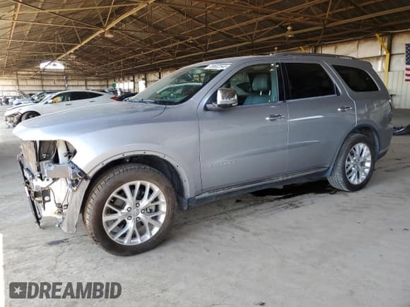 ✅ 2015 Dodge Durango Citadel • VIN: 1C4SDJET0FC858131 • Lot: 49602545. Listed on Copart with 119,046 mi. Free auction sales archive from the USA and detailed vehicle history report at DreamBid. Image 1.