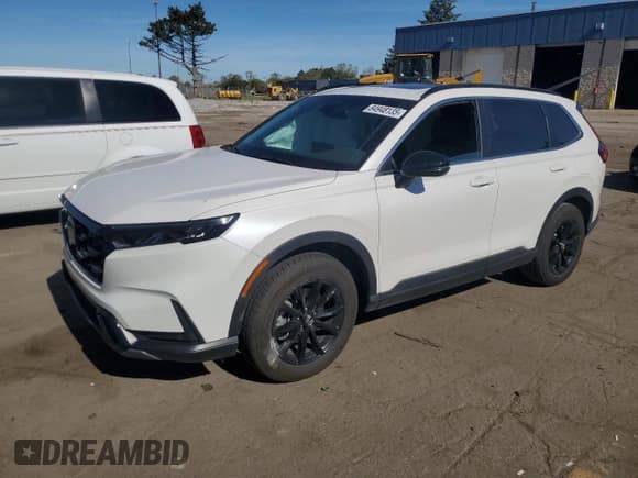 ✅ 2025 Honda CR-V Sport-L • VIN: 2HKRS6H81SH804859 • Lot: 84948135. Listed on Copart with 14,120 mi. Free auction sales archive from the USA and detailed vehicle history report at DreamBid. Image 1.