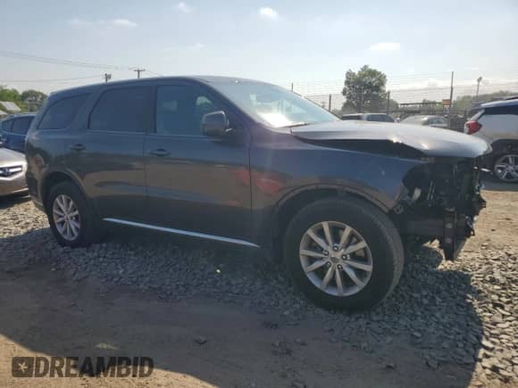 2021 Dodge Durango SXT with VIN 1C4RDHAGXMC519373, listed as a Copart auction lot 68293575 with 132,523 mi miles and Salvage title. Bid and sale history available at DreamBid. Image 4.