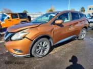 ✅ 2015 Nissan Murano SL • VIN: 5N1AZ2MH3FN236512 • Lot: 85410885. Listed on Copart with 48,975 mi. Free auction sales archive from the USA and detailed vehicle history report at DreamBid. Image 1.