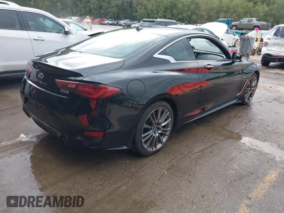 ✅ 2017 Infiniti Q60 Red Sport 400 • VIN: JN1FV7EL3HM701758 • Лот: 43414333. Опубликован ранее на IAAI с пробегом 34 828 миль. Бесплатный доступ к архиву аукционных продаж из США и подробный отчёт об истории автомобиля на DreamBid. Изображение 4.