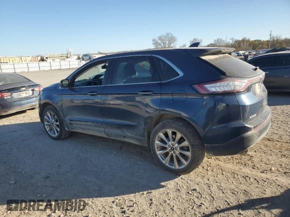 ✅ 2017 Ford Edge Titanium • VIN: 2FMPK4K9XHBC48404 • Лот: 92199035. Опубликован ранее на Copart с пробегом 136 497 миль. Бесплатный доступ к архиву аукционных продаж из США и подробный отчёт об истории автомобиля на DreamBid. Изображение 2.