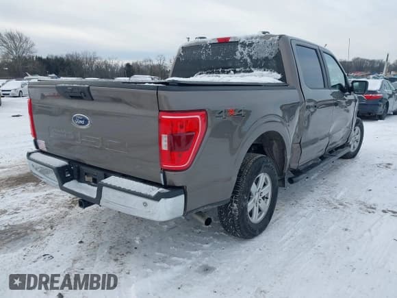 ✅ 2022 Ford F-150 XL • VIN: 1FTEW1EB9NFB50424 • Лот: 41278948. Опубликован ранее на IAAI с пробегом 32 982 миль. Бесплатный доступ к архиву аукционных продаж из США и подробный отчёт об истории автомобиля на DreamBid. Изображение 4.