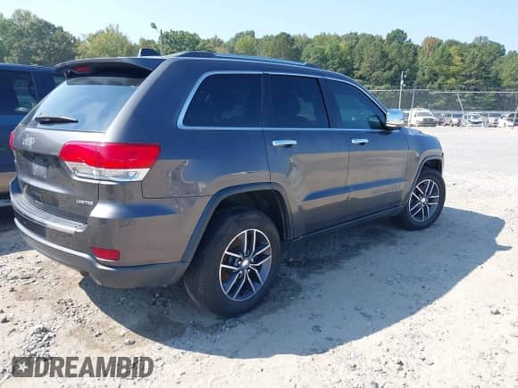 2018 Jeep Grand Cherokee Limited z VIN 1C4RJEBGXJC131268, wystawiony jako IAAI lot #43145810 z przebiegiem 163 332 mil mil oraz . Historia ofert i sprzedaży dostępna na DreamBid. Obrazek 4.