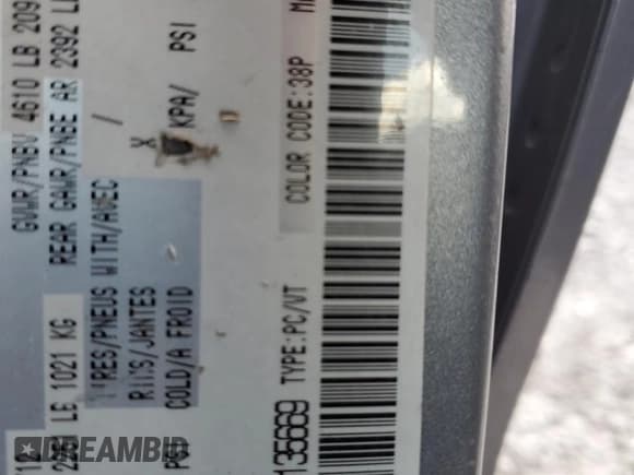 ✅ 2012 Mazda 5 Grand Touring • VIN: JM1CW2DL9C0135669 • Lot: 65231245. Listed on Copart with 215,165 mi. Free auction sales archive from the USA and detailed vehicle history report at DreamBid. Image 14.