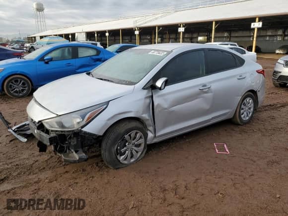 2020 Hyundai Accent SE with VIN 3KPC24A68LE126667, listed as a Copart auction lot 68770432 with 46,281 mi miles and . Bid and sale history available at DreamBid. Image 1.