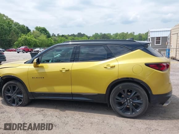 ✅ 2022 Chevrolet Blazer RS • VIN: 3GNKBERS9NS130659 • Lot: 39295225. Listed on IAAI with 48,605 mi. Free auction sales archive from the USA and detailed vehicle history report at DreamBid. Image 14.