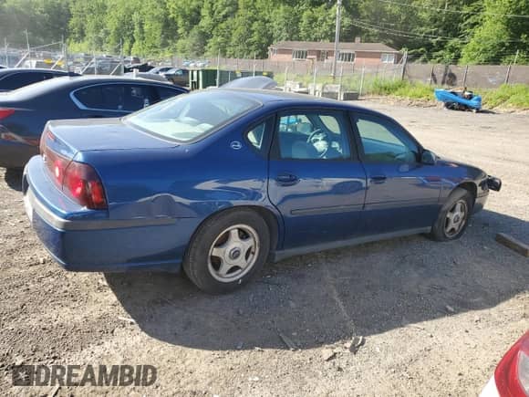 2003 Chevrolet Impala с VIN 2G1WF52K839187348, выставлен на аукционе Copart как лот 57254305 с пробегом 161 023 миль миль и Списание • Salvage title. История ставок и продаж доступна на DreamBid. Изображение 3.