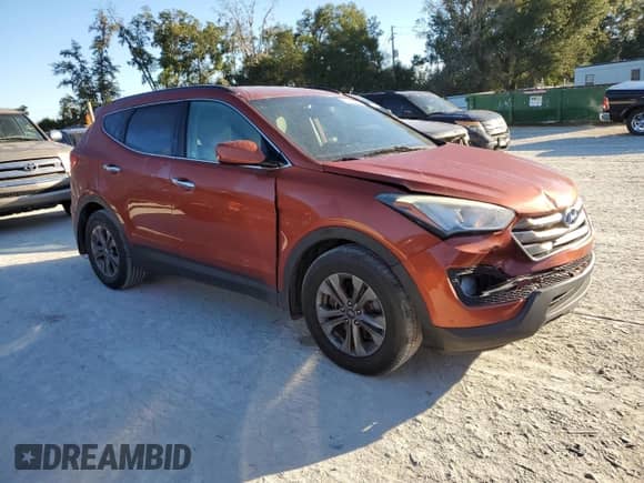 2015 Hyundai Santa Fe с VIN 5XYZU3LB2FG243581, выставлен на аукционе Copart как лот 90817795 с пробегом 284 919 миль миль и Списание • Salvage title. История ставок и продаж доступна на DreamBid. Изображение 4.