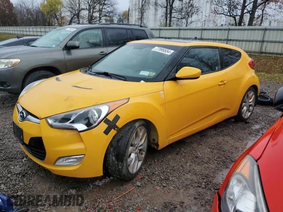 ✅ 2013 Hyundai Veloster w/Gray Int • VIN: KMHTC6AD4DU151247 • Lot: 77999554. Wystawiony na Copart z przebiegiem 169 409 mil. Bezpłatny archiwum sprzedaży aukcyjnych z USA i szczegółowy raport historii pojazdu na DreamBid. Zdjęcie 1.