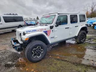 ✅ 2021 Jeep Wrangler Unlimited Rubicon • VIN: 1C4JJXR62MW633118 • Lot: 80961355. Listed on Copart with 43,156 mi. Free auction sales archive from the USA and detailed vehicle history report at DreamBid. Image 1.