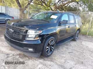 2019 Chevrolet Suburban Premier z VIN 1GNSKJKJ3KR330784, wystawiony jako IAAI lot #43423030 z przebiegiem 204 797 mil mil oraz . Historia ofert i sprzedaży dostępna na DreamBid. Obrazek 2.